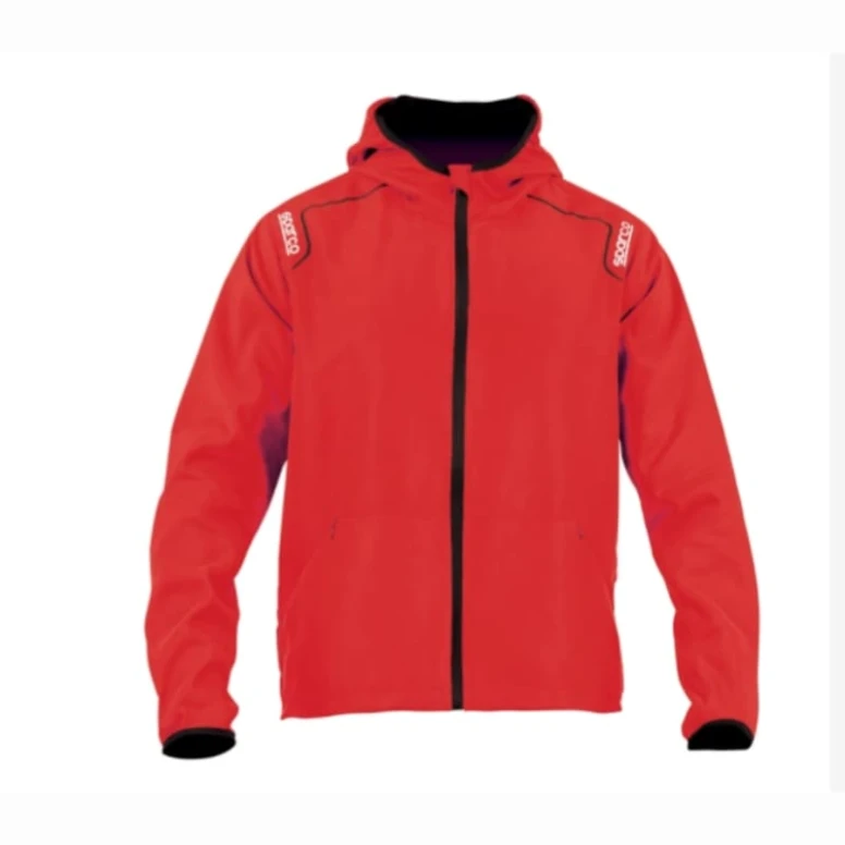 Alles muss raus -  Sparco WILSON Arbeitsjacke aus winddichtem, wasserabweisendem Material – Blau Größe L Farbe Rot