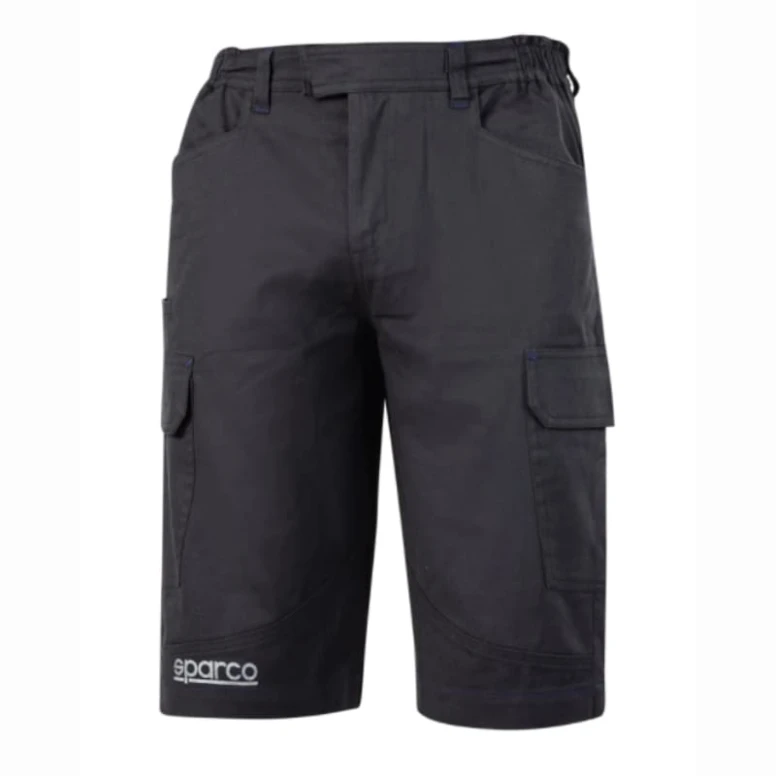 Alles muss raus -  Arbeitsbermuda 02410 elastisch Multitaschen Sparco Teamwork Größe M Farbe Schwarz