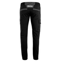 Alles muss raus -  Arbeitshose Sparco BOSTON Cargo Multiseason elastisch Multitaschen -  Schwarz Größe 3XL 2