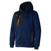 Alles muss raus -  Technischer Arbeits- Pullover Multitasche Issa Line Tube 8883B Größe 4XL Farbe Grau Anthrazit