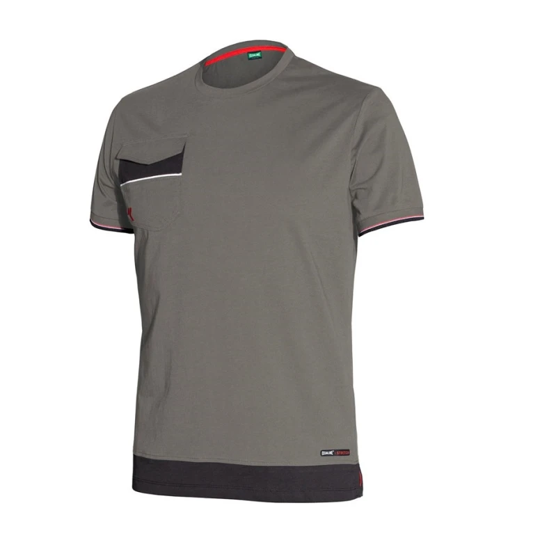 Alles muss raus -  Arbeits- T- Shirts 100% Baumwolle Stretch Issa Line Boom 8810B Größe M Farbe Avionblau