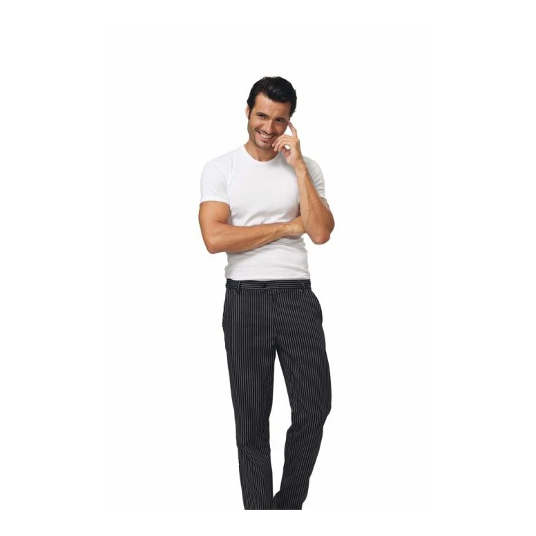 Alles muss raus -  Kochhose Arbeit Siggi Horeca Denzel 28PA0881/00- 0648 Größe 50 Farbe Schwarz