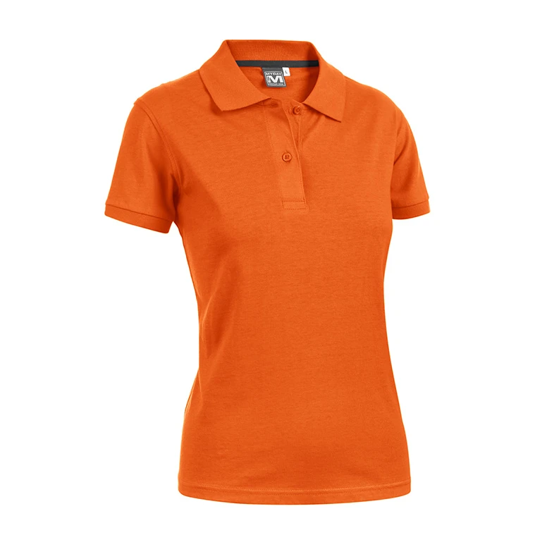 Alles muss raus -  Arbeits- Poloshirt für Damen 100% Baumwolle Sottozero Angy Jersey E0490 Größe L Farbe Weiß
