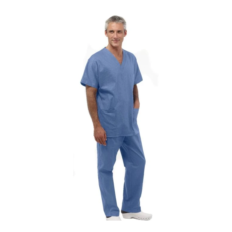Alles muss raus -  Kasack unisex 100% Baumwolle Summer Dr.Blaue Siggi -  04CS0462/00- 0028 Größe 56 Farbe Grün