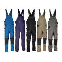 Alles muss raus -  Arbeitslatzhose Multitaschen Cofra Prague 100% Baumwolle Canvas V054- 0- 00 Größe 50 Farbe Seil Schwarz