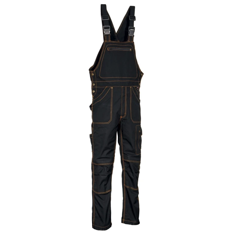 Alles muss raus -  Arbeitslatzhose Multitaschen Cofra Prague 100% Baumwolle Canvas V054- 0- 00 Größe 50 Farbe Seil Schwarz