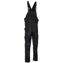 Alles muss raus -  Arbeitslatzhose Multitaschen Cofra Prague 100% Baumwolle Canvas V054- 0- 00 Größe 50 Farbe Seil Schwarz