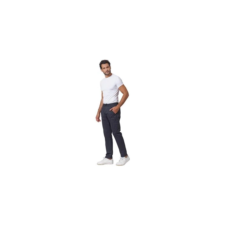 Alles muss raus -  Unisex Hosen Multitaschen und Stretch- Taille Cruz Dr.Blue Siggi -  04PA1393/00- 0757 Größe S Farbe Blau