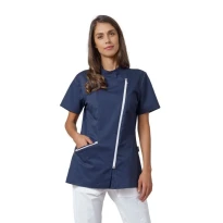 Alles muss raus -  Damen Tunika kurzärmelig Kate Dr.Blaue Siggi -  04CS1689/00- 0757 Größe S Farbe Weiß