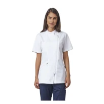 Alles muss raus -  Damen Tunika kurzärmelig Kate Dr.Blaue Siggi -  04CS1689/00- 0757 Größe S Farbe Weiß