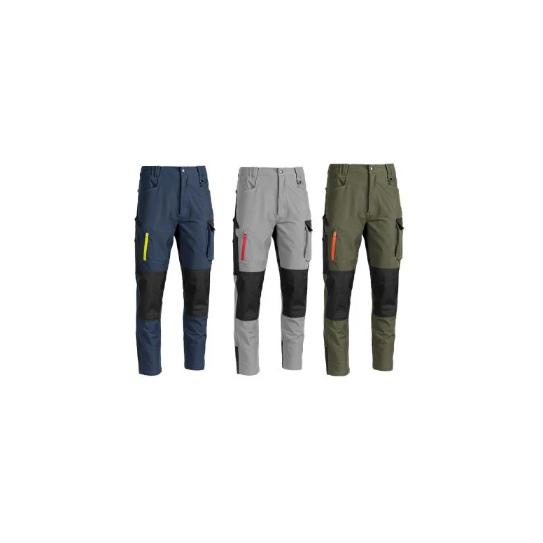 Alles muss raus -  Arbeitshosen Multitaschen Stretch Sottozero Short S.S. SS100 Größe L Farbe Grau Schwarz