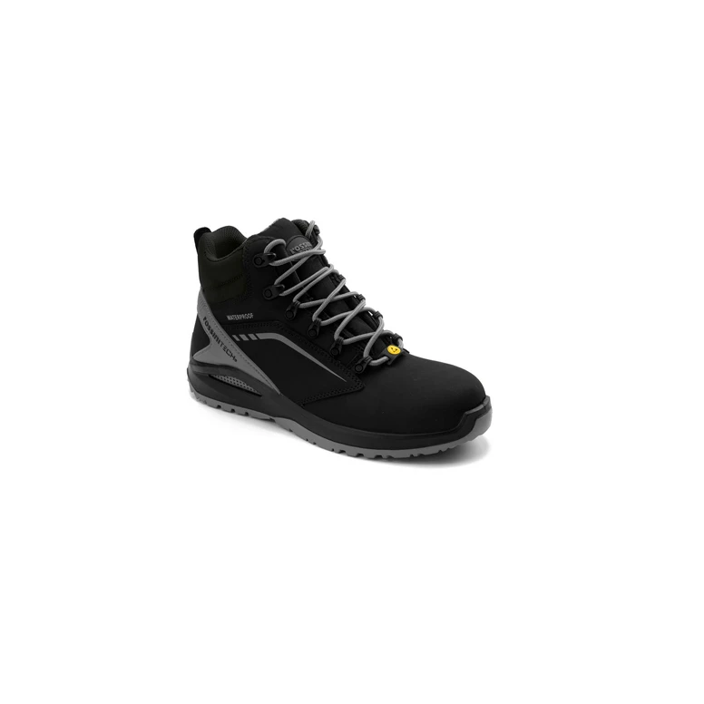 Alles muss raus -  Sicherheitsschuhe Hohe Metallfrei Rossini Streif Grey High S7L SR FO ESD PPRC414 Nummer 43