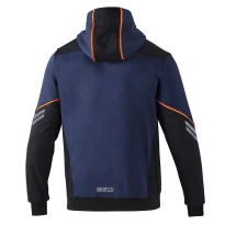 Alles muss raus -  Arbeitskapuzenpullover Sparco Tech Hooded full zip 02414 Größe XL Farbe Schwarz Grau