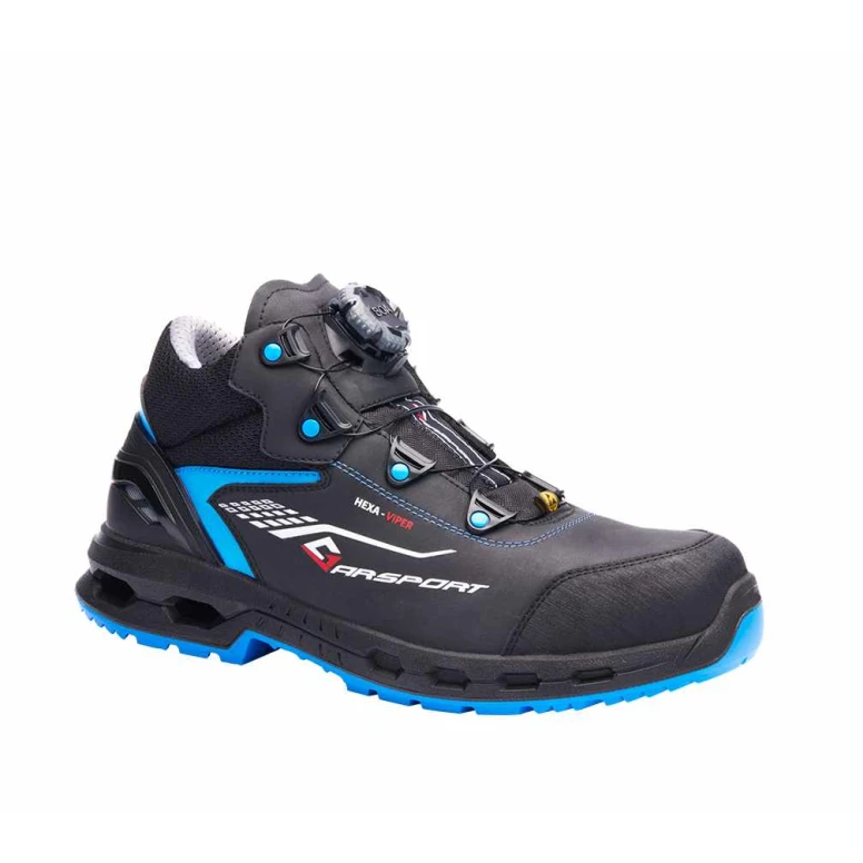 Alles muss raus -  Sicherheitsschuhe Hohe BOA- Verschluss Garsport Hexa- Viper Mid S3S ESD GDS1130010 Nummer 44