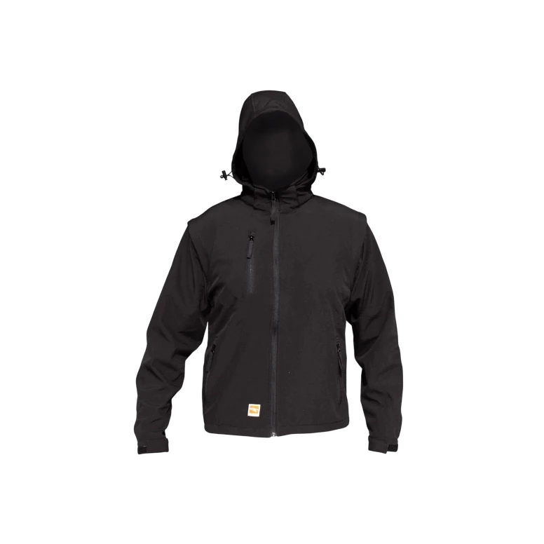 Alles muss raus -  Arbeitsjacke Multitaschen Stretch Softshell wasserdicht Technosafe Kripto ALGBBL01 Größe L