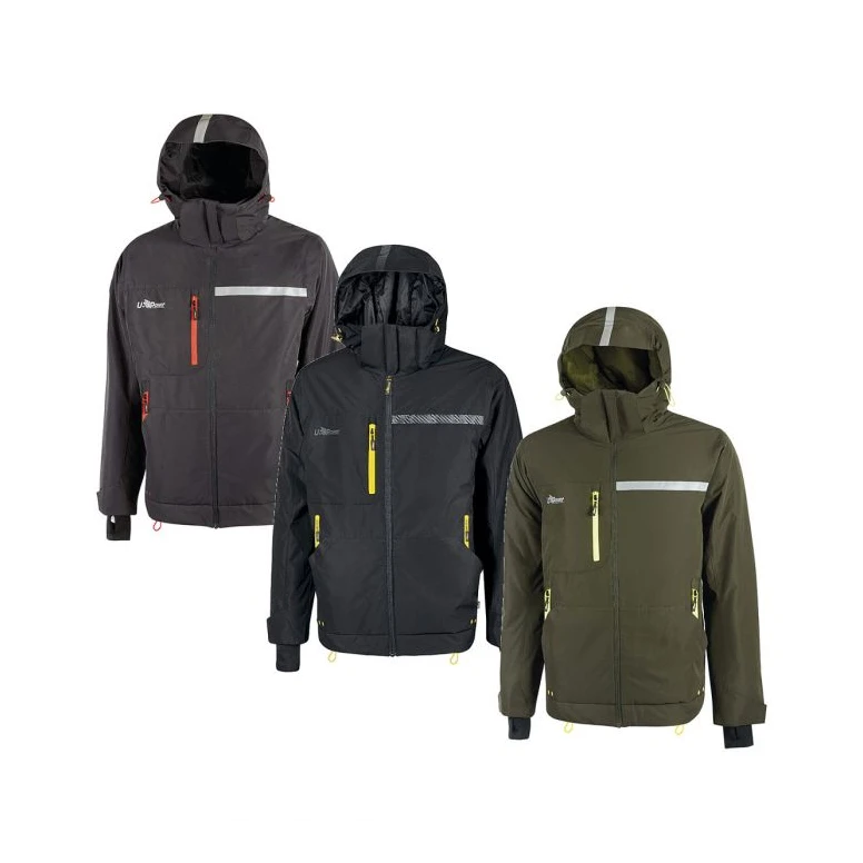 Alles muss raus -  Arbeitsjacke Multitaschen U- Power WINK FU255AG Größe 2XL Farbe Asphalt Grey