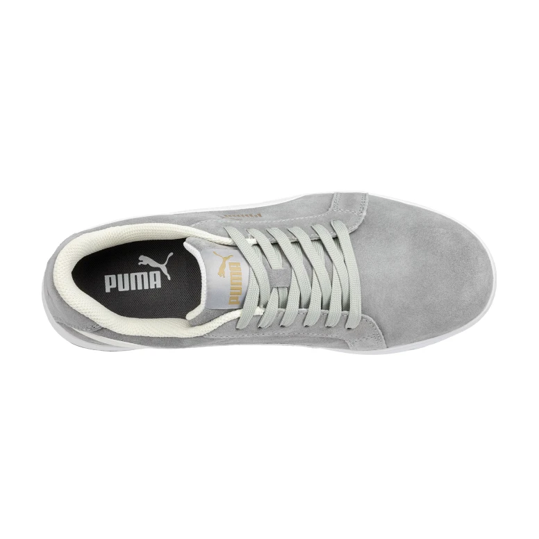 Alles muss raus -  Sicherheitsschuhe Puma Iconic Suede Grey Low S1P FO HRO ESD SRC 640030 Nummer 44