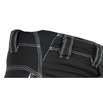 Alles muss raus -  Arbeitshosen Stretch elastisch Multitaschen Cofra Montijo V482- 0- 04 Farbe Anthrazit Schwarz Lime Größe 52