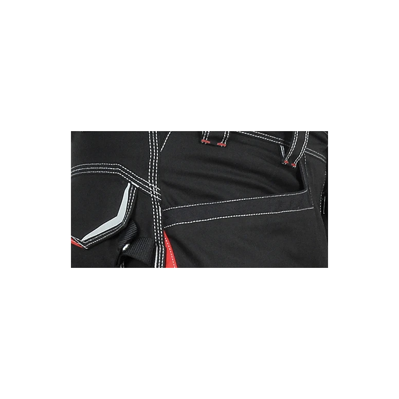 Alles muss raus -  Arbeitshosen Stretch elastisch Multitaschen Cofra Montijo V482- 0- 04 Farbe Anthrazit Schwarz Lime Größe 52