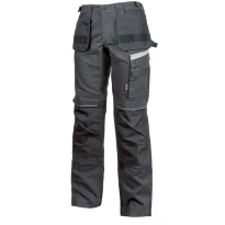 Alles muss raus -  Arbeitshosen Stretch elastisch Multitaschen U- Power Gordon PE126AG Größe 50 Farbe Asphalt Grey