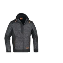 Alles muss raus -  Arbeitsfleece- Sweatshirt mit Kapuze Multitaschen Beta 7637 Größe XL Farbe Grau