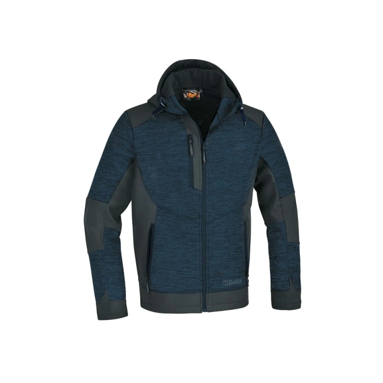 Alles muss raus -  Arbeitsfleece- Sweatshirt mit Kapuze Multitaschen Beta 7637 Größe XL Farbe Grau