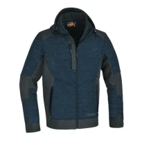 Alles muss raus -  Arbeitsfleece- Sweatshirt mit Kapuze Multitaschen Beta 7637 Größe XL Farbe Grau