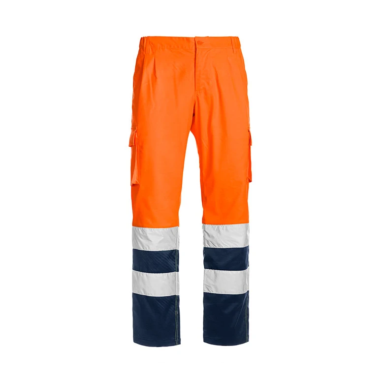 Alles muss raus -  Arbeitshosen Hochsichtbarkeit  Multitaschen Stretch Sottozero Hose H.V. Stretch 1590 Größe S Farbe Gelb