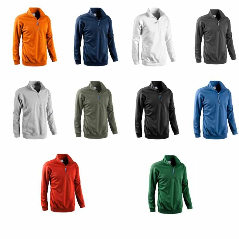 Alles muss raus -  Arbeits- Sweatshirt mit Halb- Reißverschluss Sottozero Smash 50200 Größe 2XL Farbe Dunkelgrau meliert