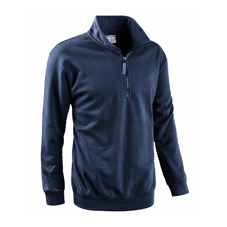 Alles muss raus -  Arbeits- Sweatshirt mit Halb- Reißverschluss Sottozero Smash 50200 Größe 2XL Farbe Dunkelgrau meliert