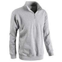 Alles muss raus -  Arbeits- Sweatshirt mit Halb- Reißverschluss Sottozero Smash 50200 Größe 2XL Farbe Dunkelgrau meliert