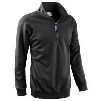 Alles muss raus -  Arbeits- Sweatshirt mit Halb- Reißverschluss Sottozero Smash 50200 Größe 2XL Farbe Dunkelgrau meliert