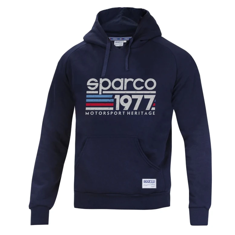 Alles muss raus -  Sparco Hoodie 1977 -  01320 Arbeitskapuzenpullover Größe S Farbe Schwarz