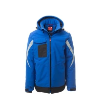 Alles muss raus -  Arbeitsjacke Multitaschen Softshell Payper Wonder Pad AY 7274 Größe L Farbe Rot 2