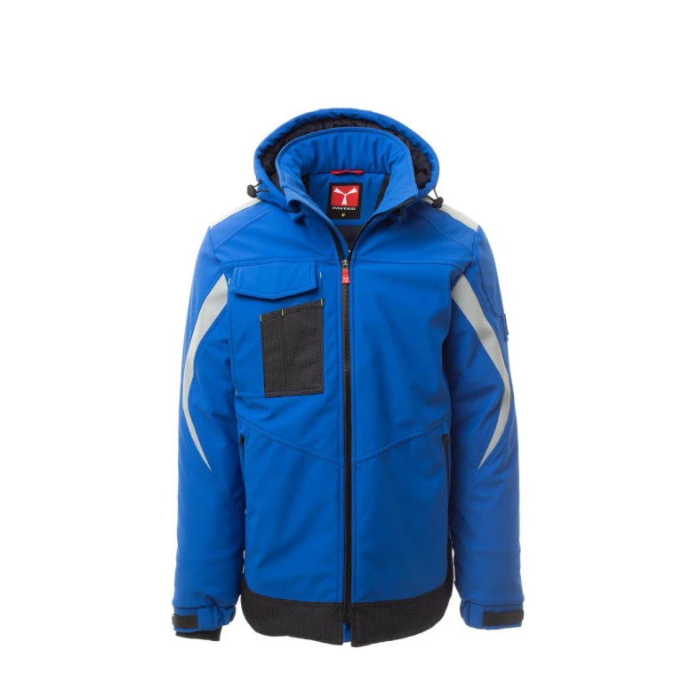 Alles muss raus -  Arbeitsjacke Multitaschen Softshell Payper Wonder Pad AY 7274 Größe L Farbe Rot