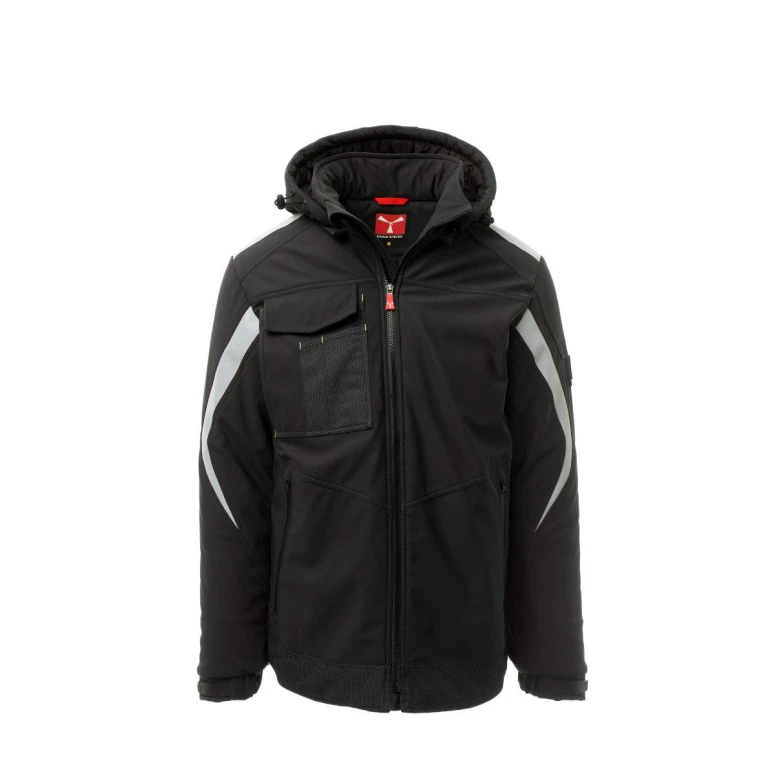 Alles muss raus -  Arbeitsjacke Multitaschen Softshell Payper Wonder Pad AY 7274 Größe L Farbe Rot