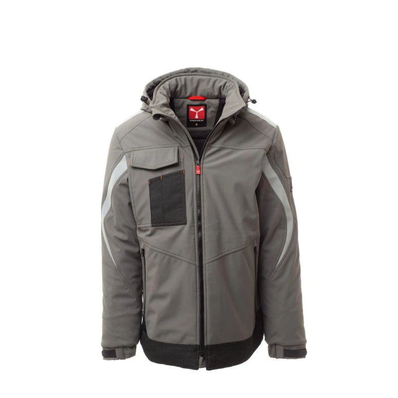 Alles muss raus -  Arbeitsjacke Multitaschen Softshell Payper Wonder Pad AY 7274 Größe L Farbe Rot