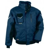 Alles muss raus -  Gepolsterte Arbeitsjacke mit vielen Taschen Cofra Iceberg V001- 0- 00 Größe 52 Farbe Schlamm Schwarz