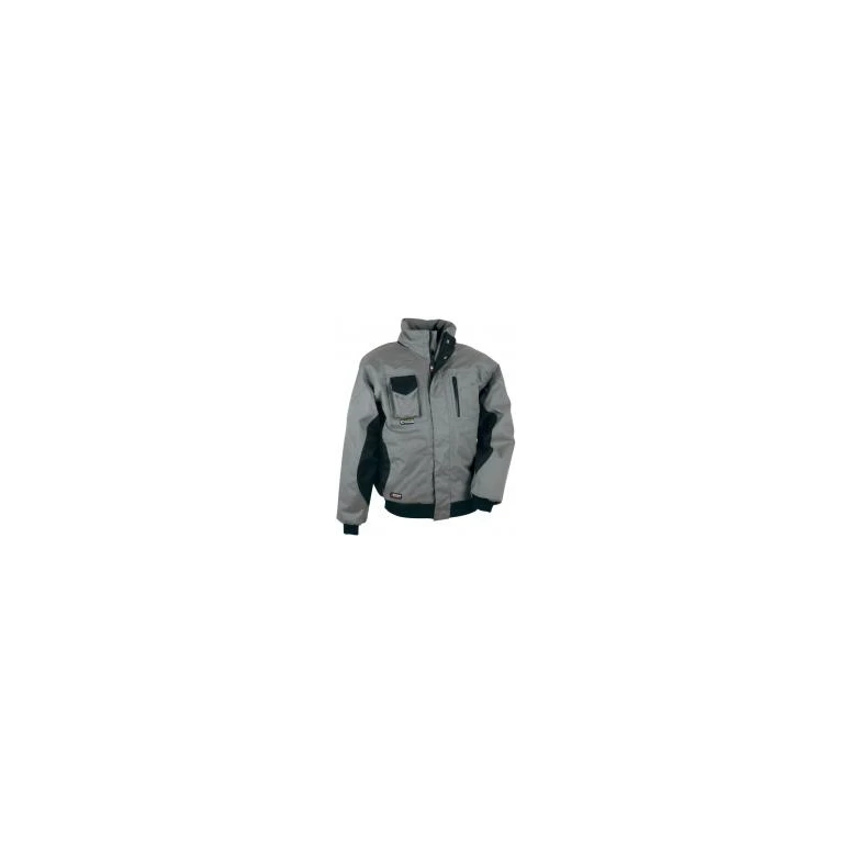 Alles muss raus -  Gepolsterte Arbeitsjacke mit vielen Taschen Cofra Iceberg V001- 0- 00 Größe 52 Farbe Schlamm Schwarz