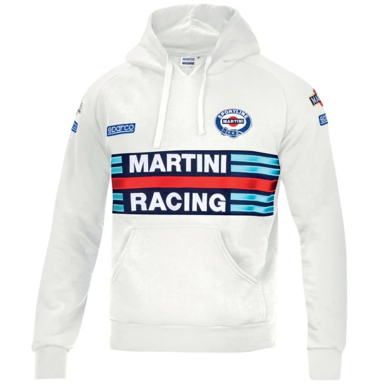 Alles muss raus -  Arbeitskapuzenpullover Sparco Hoodie Martini Racing 01279 Größe L Farbe Rot