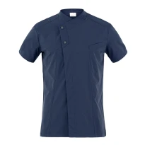 Alles muss raus -  Kurzärm Arbeitscoreanischejacke- Koch Giblor's Harry 23P08G217 Farbe Blau Größe L