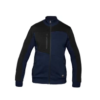 Alles muss raus -  Arbeitssweatshirt mit langem Reißverschluss und Mehrtaschen Siggi Nilo 73MG0787/00- 1089 Größe M Farbe Grau