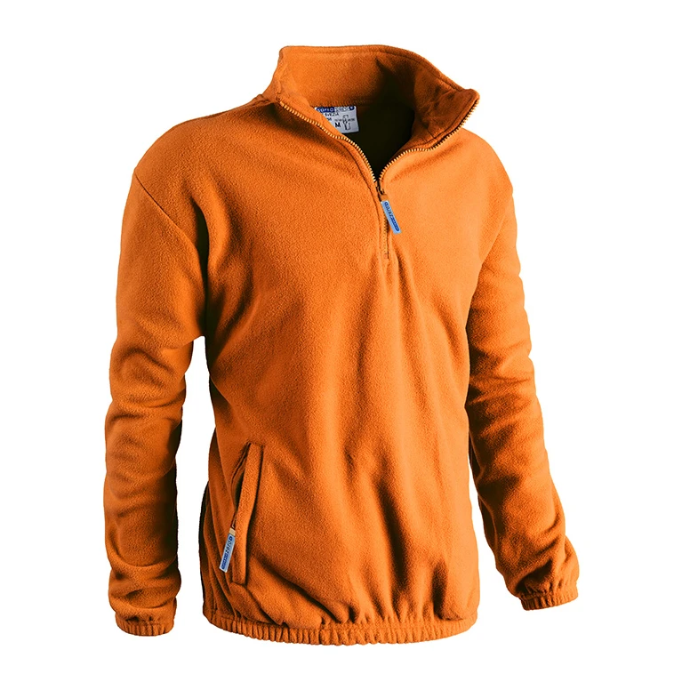 Alles muss raus - Arbeitsfleecejacke mit Halb- Reißverschluss Sottozero Schweden 7250 Größe XL Farbe Grau Smoke