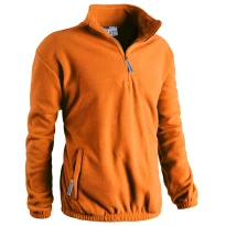 Alles muss raus - Arbeitsfleecejacke mit Halb- Reißverschluss Sottozero Schweden 7250 Größe XL Farbe Grau Smoke
