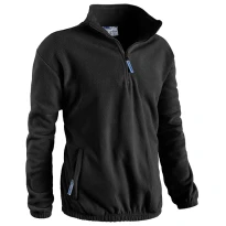 Alles muss raus - Arbeitsfleecejacke mit Halb- Reißverschluss Sottozero Schweden 7250 Größe XL Farbe Grau Smoke