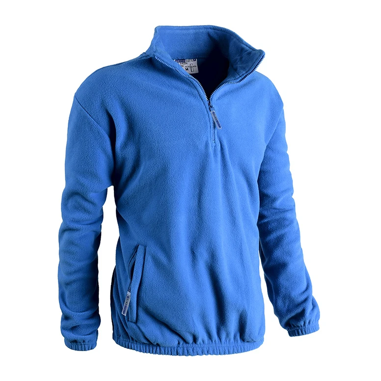 Alles muss raus - Arbeitsfleecejacke mit Halb- Reißverschluss Sottozero Schweden 7250 Größe XL Farbe Grau Smoke