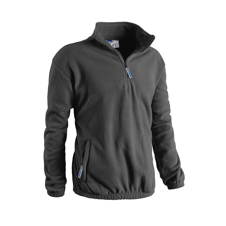Alles muss raus - Arbeitsfleecejacke mit Halb- Reißverschluss Sottozero Schweden 7250 Größe 4XL Farbe Navyblau
