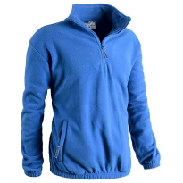 Alles muss raus - Arbeitsfleecejacke mit Halb- Reißverschluss Sottozero Schweden 7250 Größe 4XL Farbe Navyblau