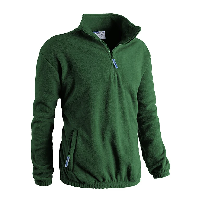Alles muss raus - Arbeitsfleecejacke mit Halb- Reißverschluss Sottozero Schweden 7250 Größe 4XL Farbe Navyblau