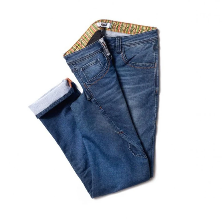 Alles muss raus -  Arbeitshose Dike aus Jeansstoff Paint 91238 Größe S